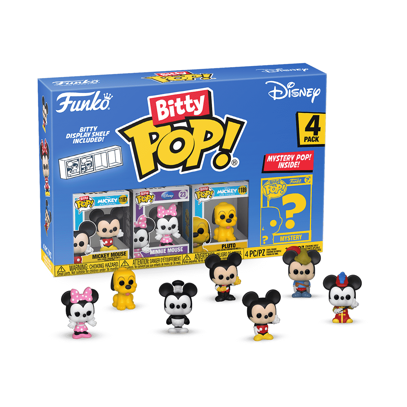 Bitty Pop! Disney 4-Pack Series 1