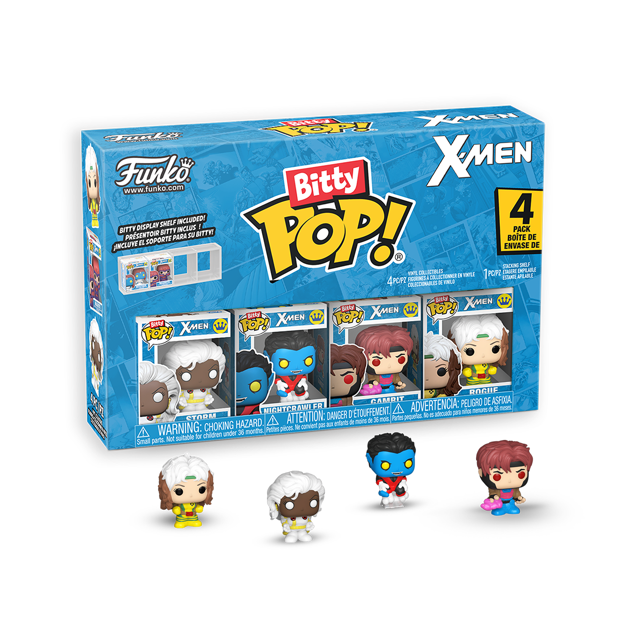 Bitty Pop! X-Men 4-Pack Series 3