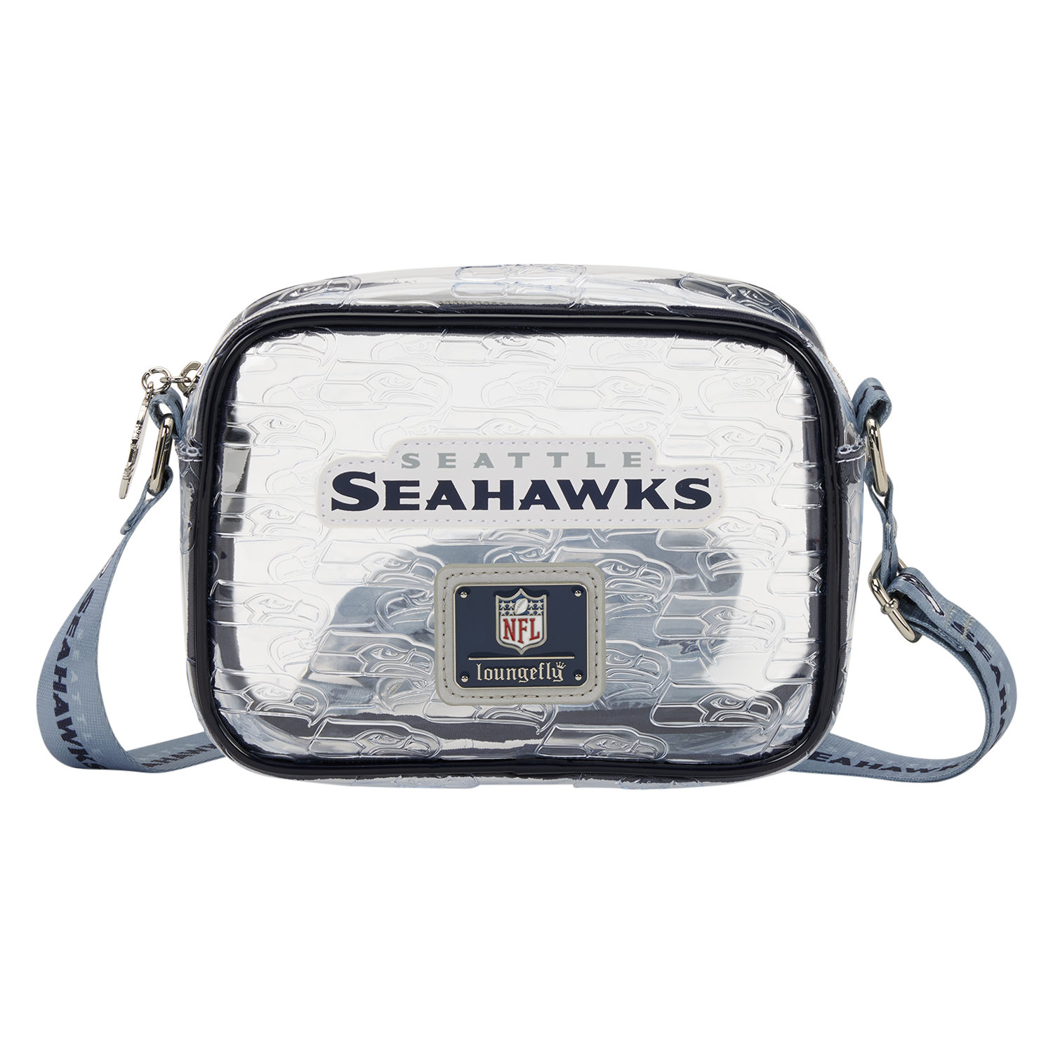 NFL Seattle Seahawks Clear Crossbody Stadium Bag