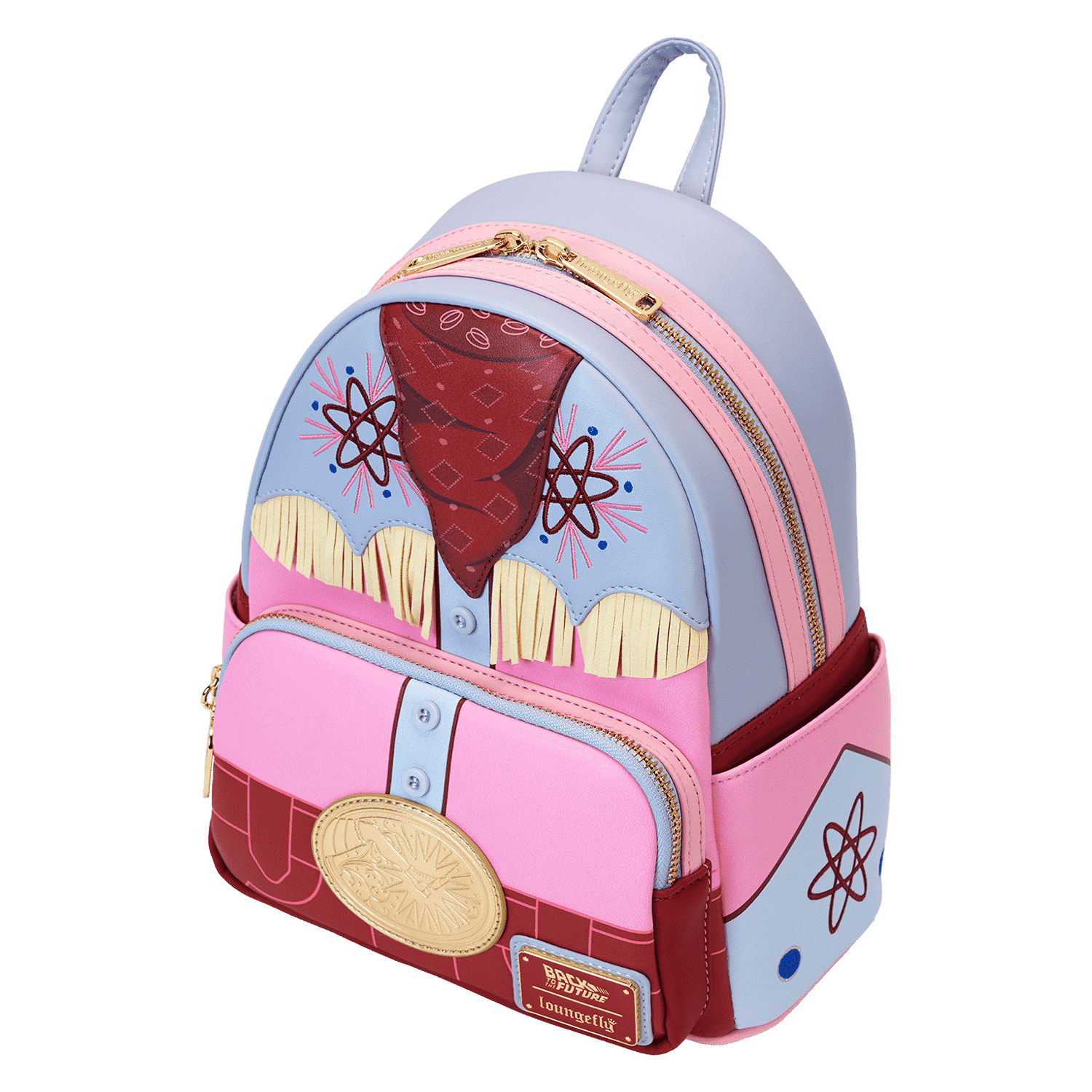 Back To The Future 40th Anniversary Marty McFly Western Cosplay Mini Backpack - Image 5