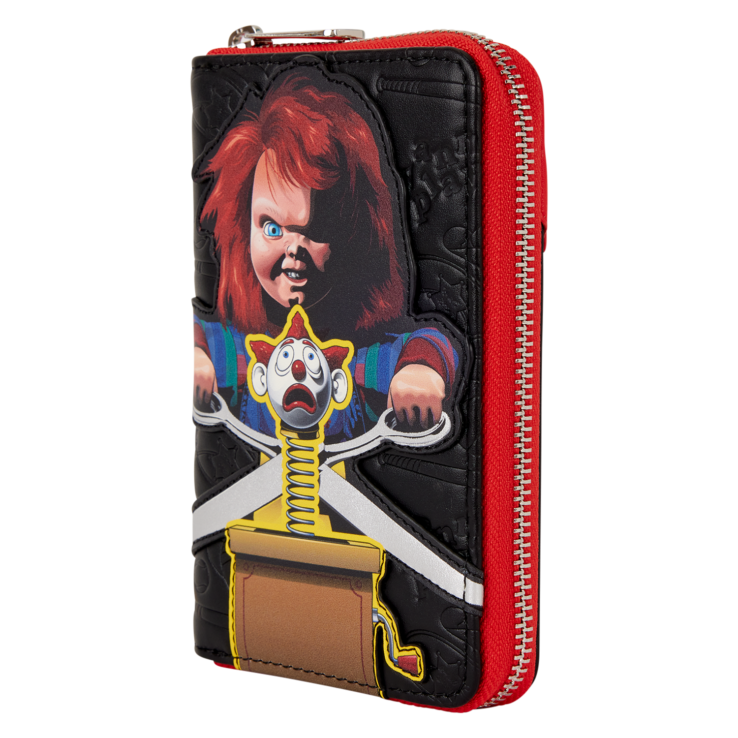 Chucky Clown Cosplay Zip Around Wallet - Image 4