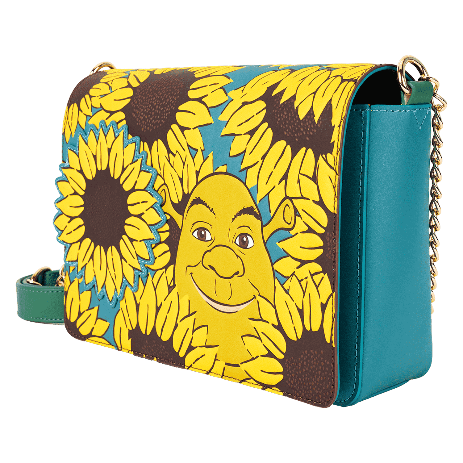 Shrek & Donkey Sunflower Field Crossbody Bag - Image 4