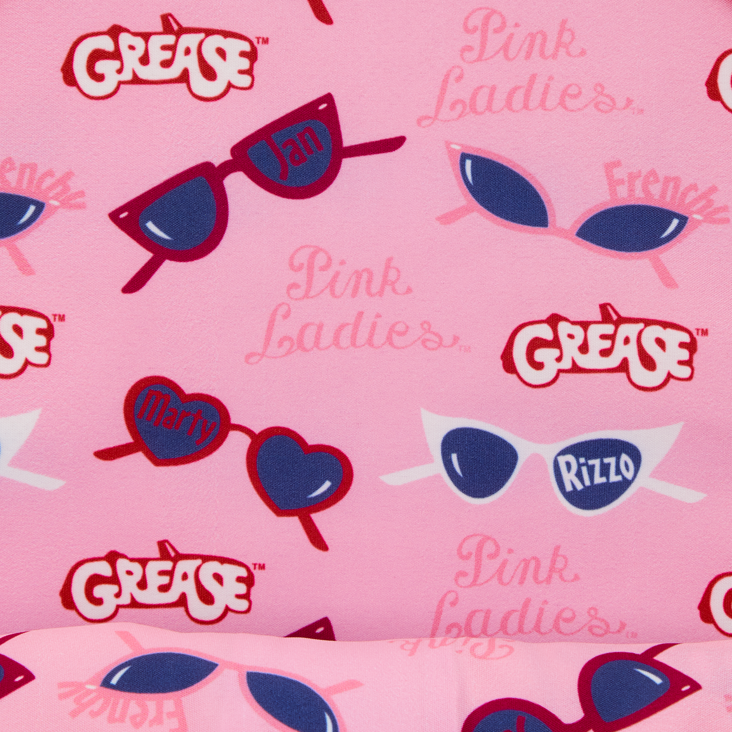 Grease Exclusive Pink Ladies Cosplay Mini Backpack - Image 7