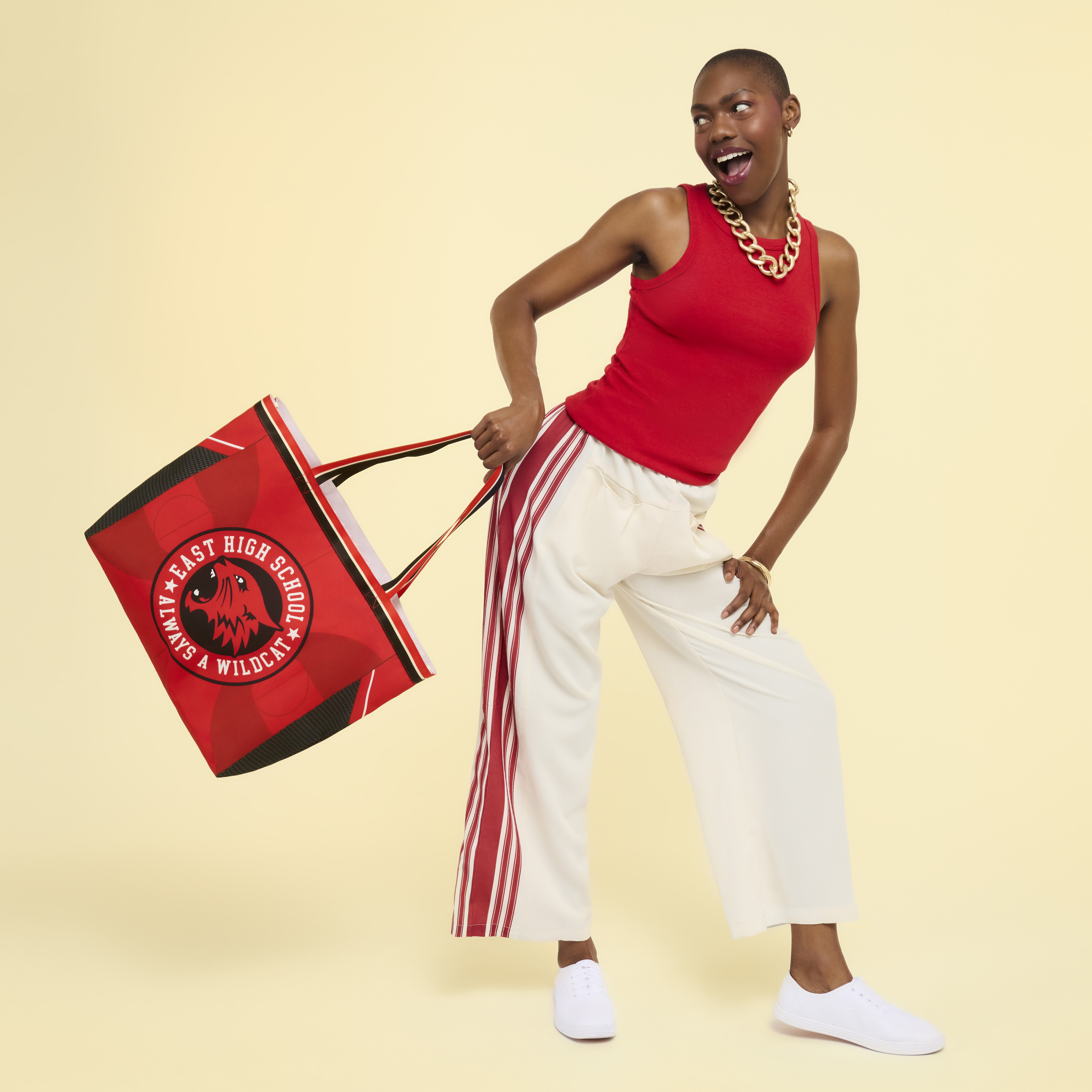 High School Musical Wildcats Oversized Canvas Tote Bag - Image 3