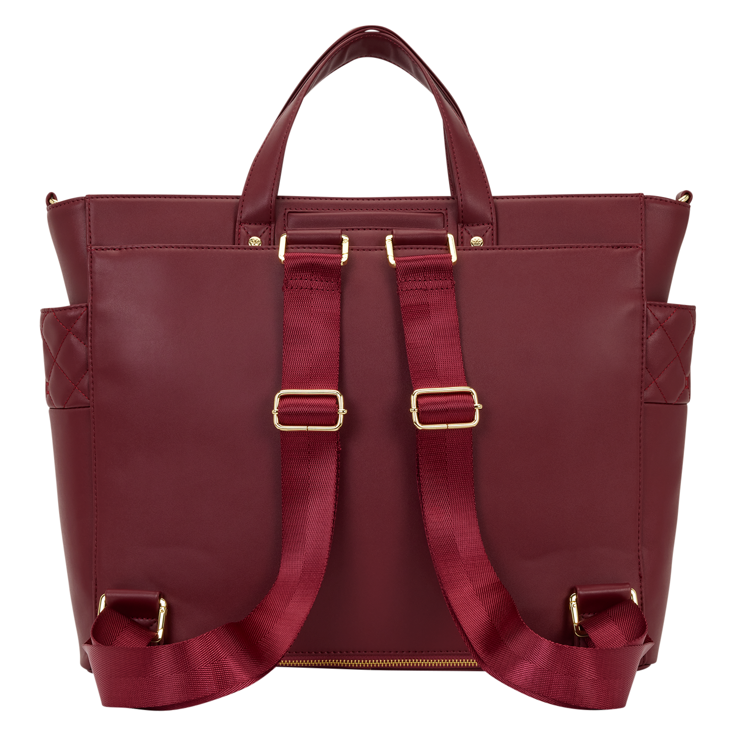 Loungefly The Mo Red Convertible Backpack & Tote Crossbody Pin Trader Bag - Image 6