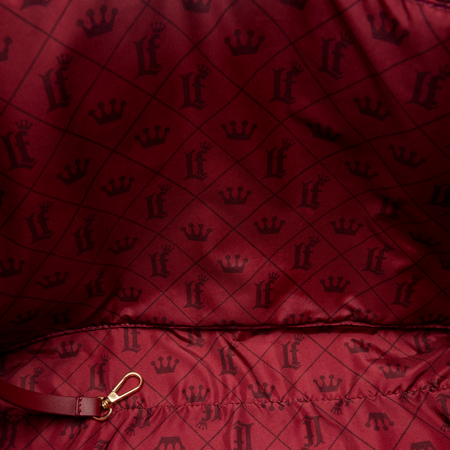 Loungefly The Mo Red Convertible Backpack & Tote Crossbody Pin Trader Bag - Image 7