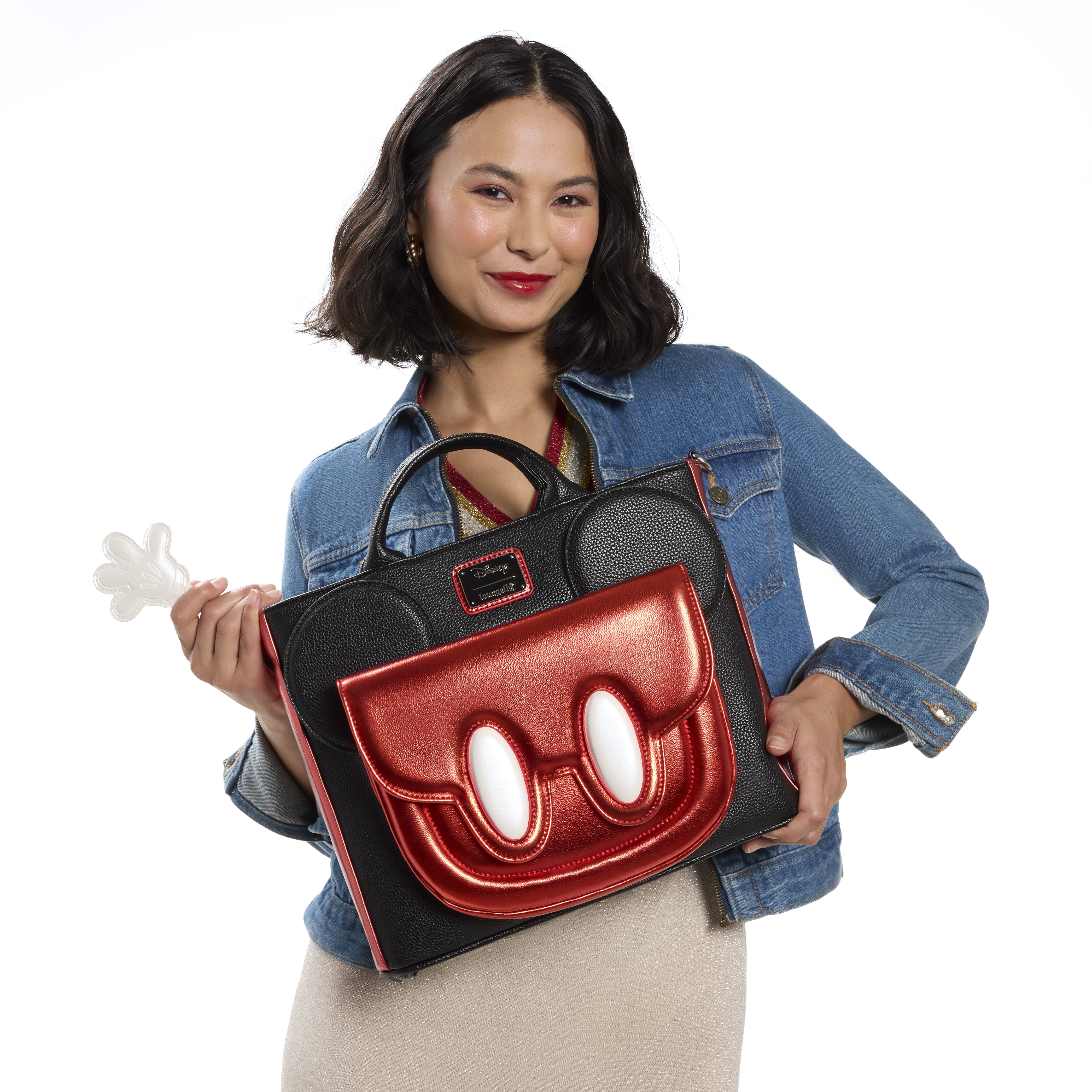 Mickey Mouse Exclusive Convertible Backpack & Tote Crossbody Bag - Image 3