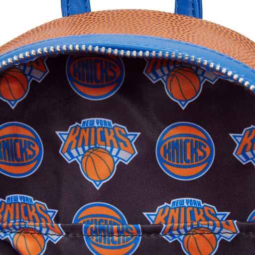NBA New York Knicks Basketball Logo Mini Backpack - Image 5
