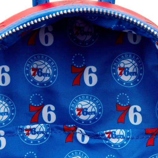 NBA Philadelphia 76ers Logo Mini Backpack - Image 5