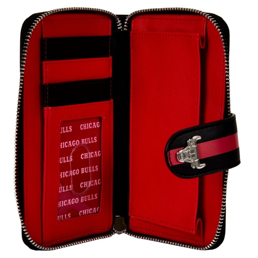 NBA Chicago Bulls Logo Zip Around Wallet - Image 5