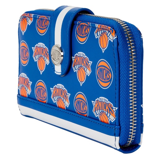 NBA New York Knicks Logo Zip Around Wallet - Image 3
