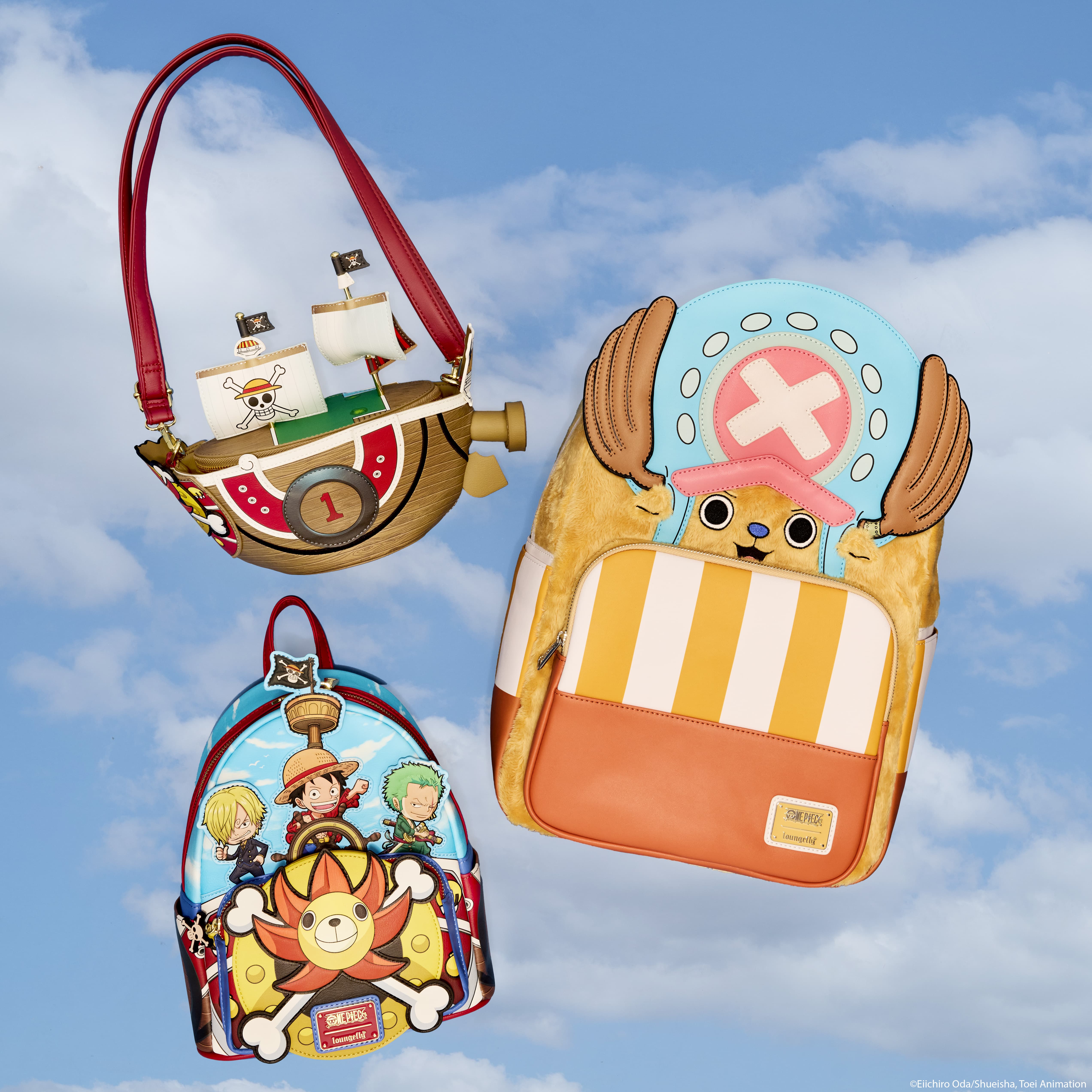 One Piece Thousand Sunny Ship Figural Crossbody Bag - Image 3