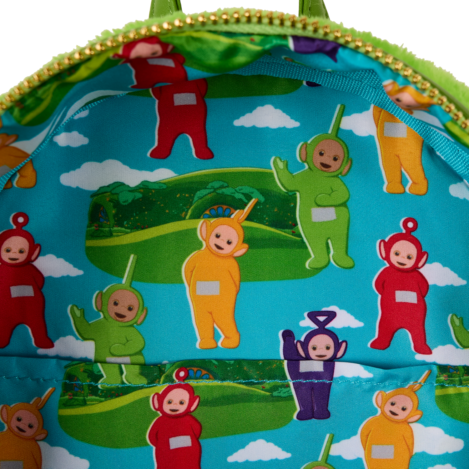 Teletubbies Dipsy Plush Cosplay Light Up Mini Backpack - Image 8