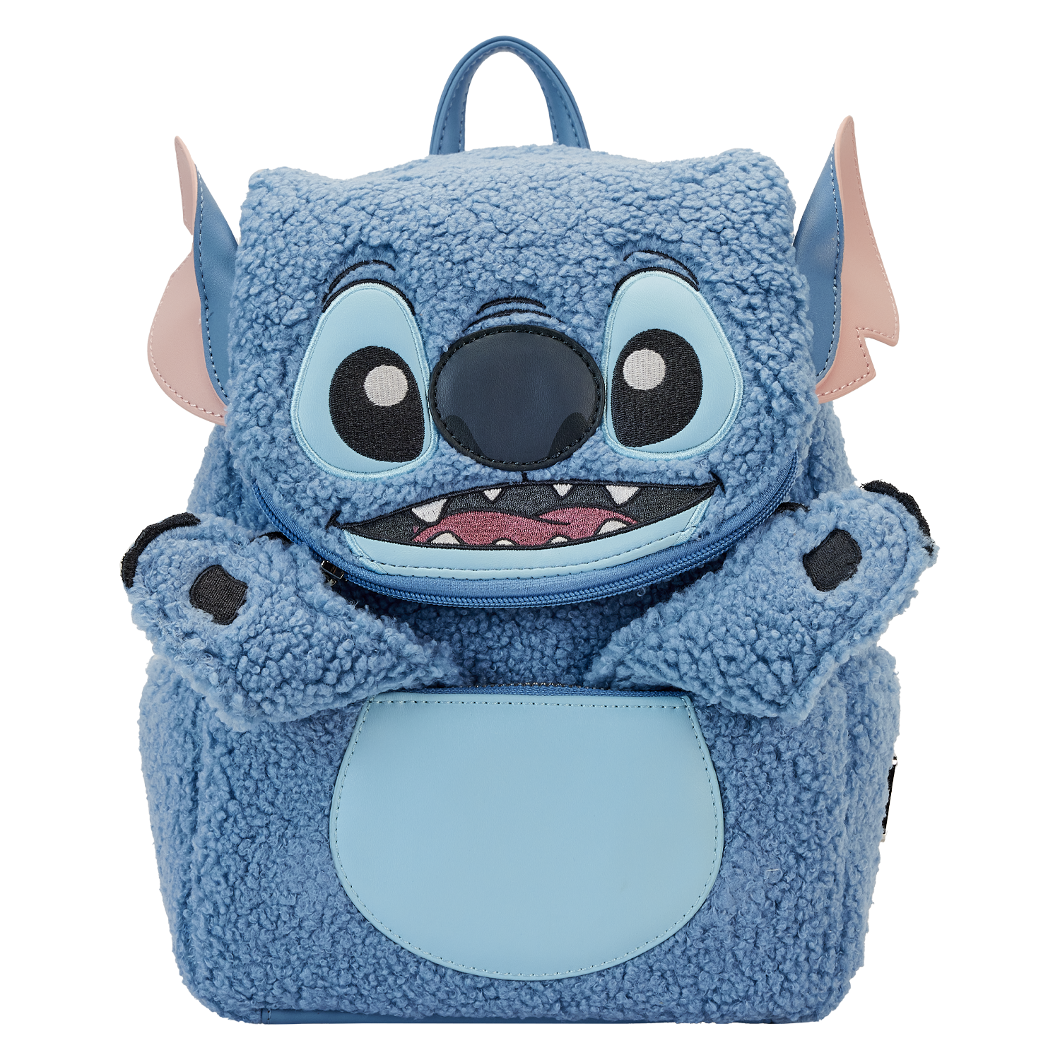 Stitch Plush Sherpa Cosplay Mini Backpack - Image 4