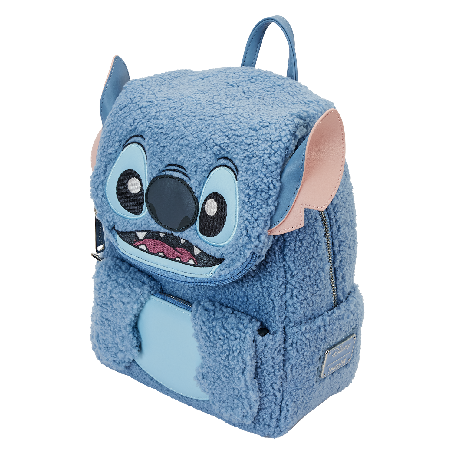 Stitch Plush Sherpa Cosplay Mini Backpack - Image 6