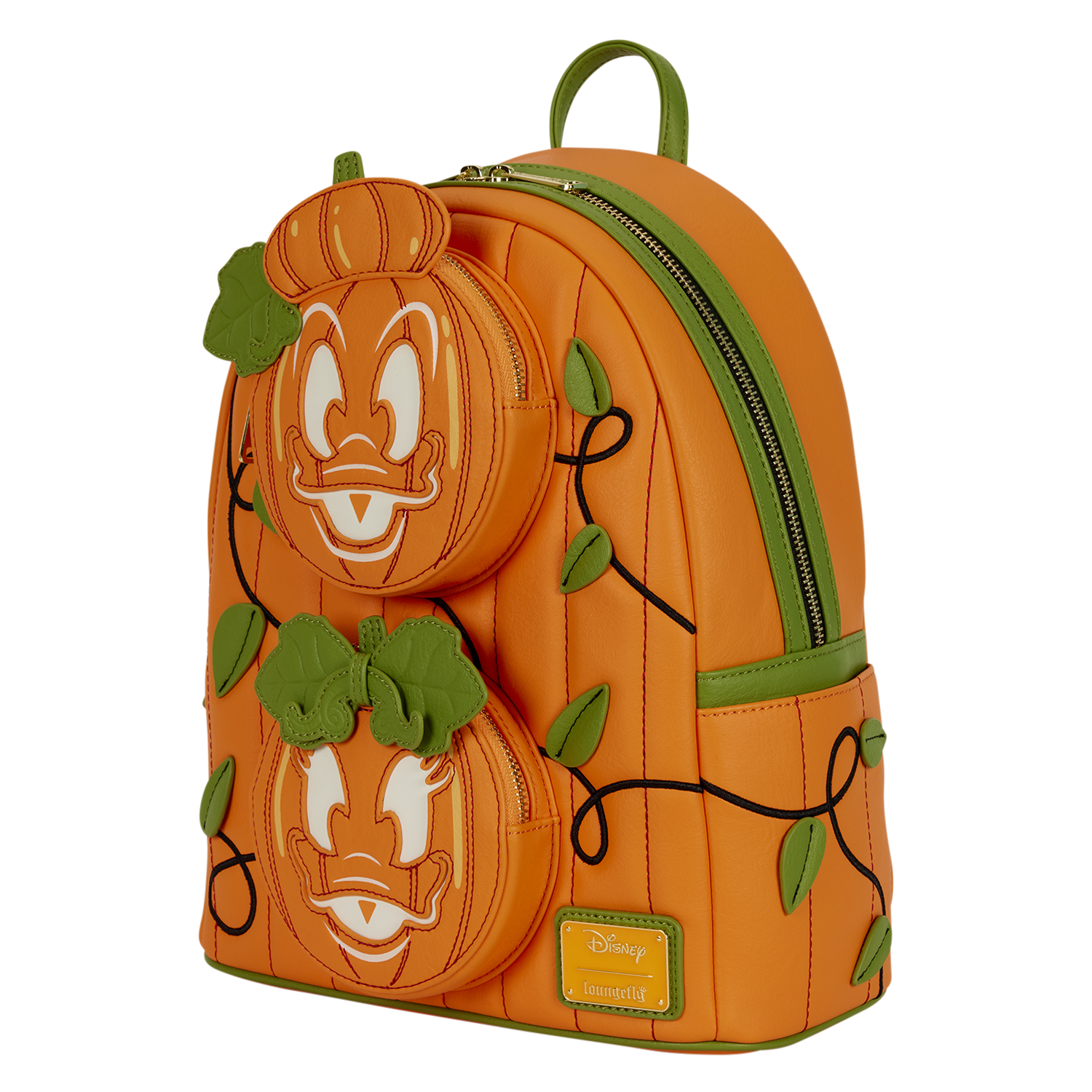 Donald & Daisy Jack-o'-Lantern Exclusive Glow Mini Backpack - Image 3