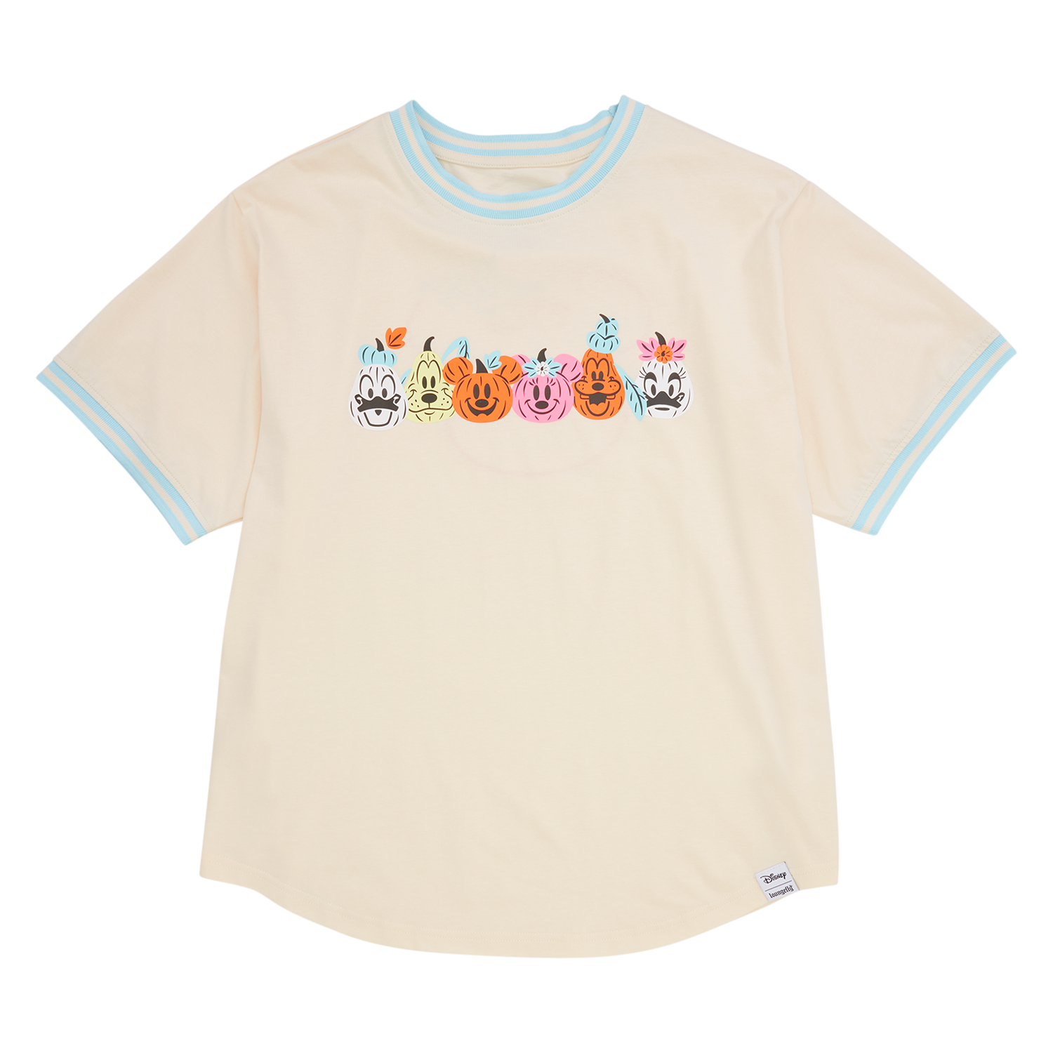 Mickey & Friends Jack-o'-Lantern Glow Sporty Tee