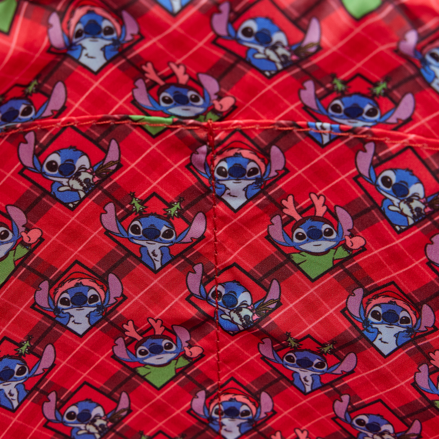 Lilo & Stitch Holiday Tote Pin Trader Crossbody Bag - Image 5