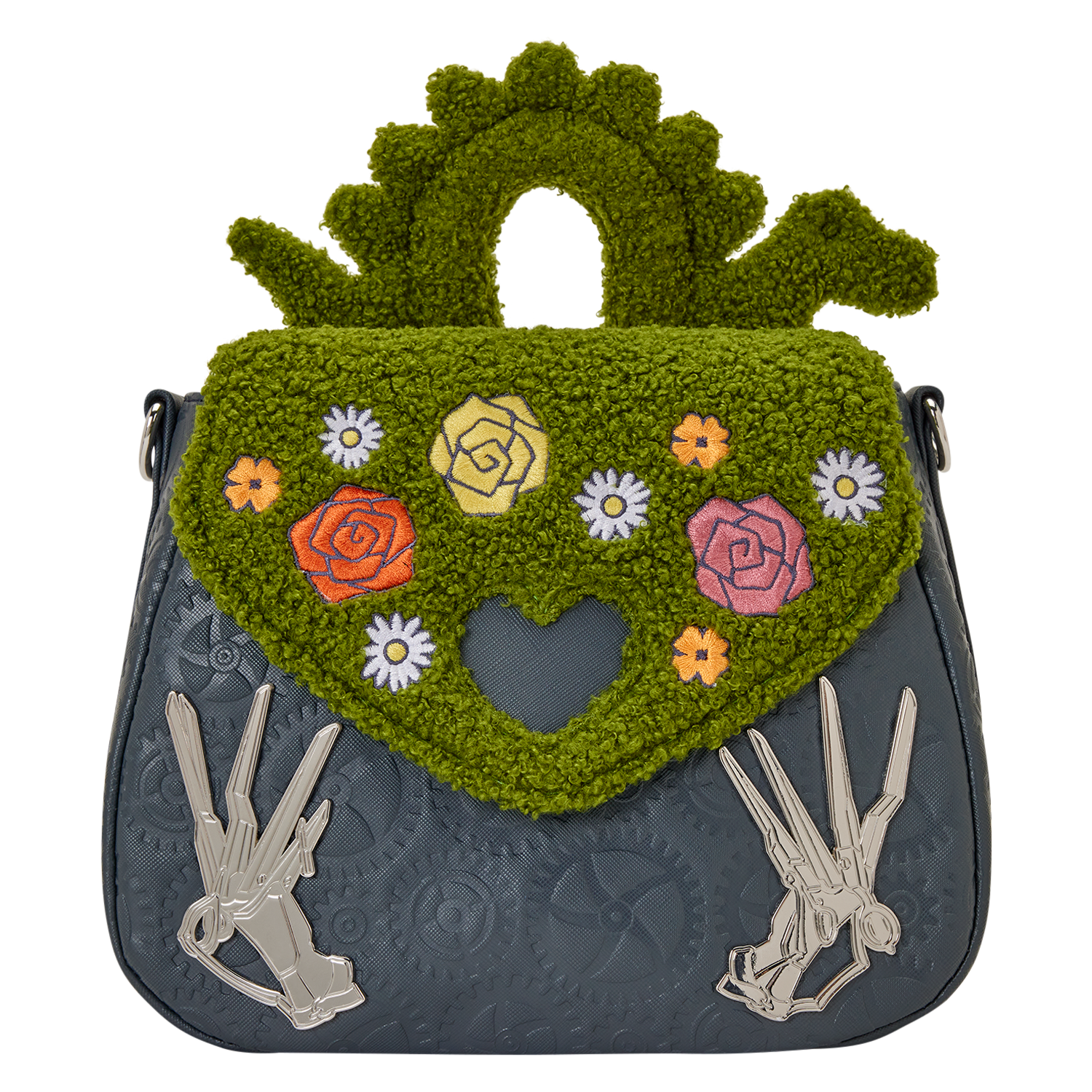 Edward Scissorhands Sherpa Crossbody Bag